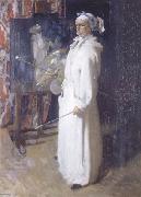 Sir William Orpen Self-Portrait as Chardin France oil painting artist
